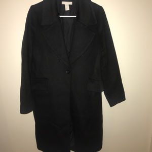 H&M Black Trench